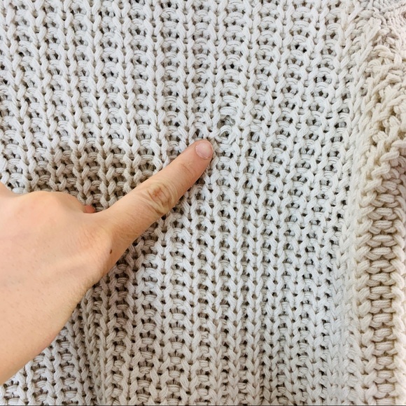 Aeropostale Sweater Cole Shoulder Knitted Size M - Picture 4 of 6
